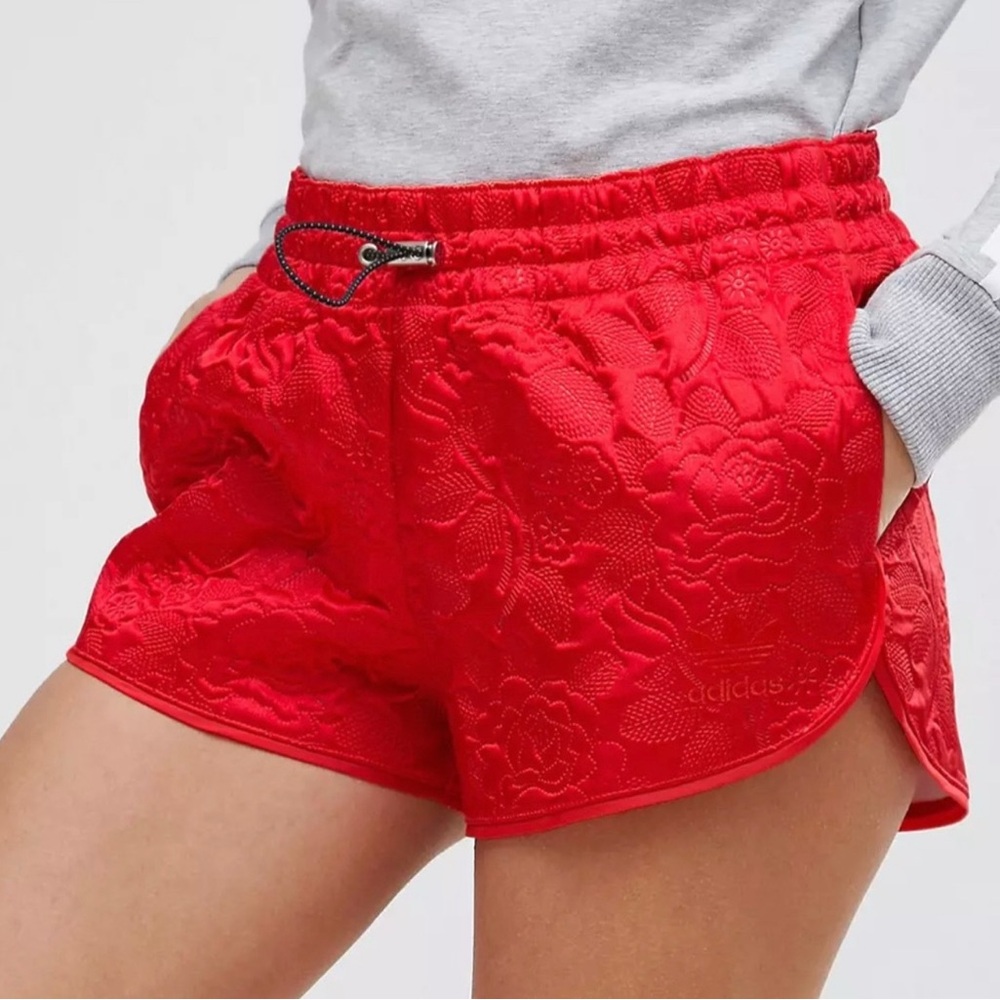 Adidas Floral Jacquard Shorts